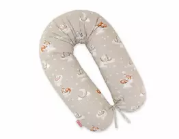 Nėštumo pagalvė Longer My Sweet Baby Twinkle Woodland su nuimamu užvalkalu