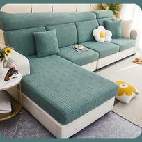 Sofos užvalkalas Viskas įskaičiuota Universalus, nesibraižantis sofos sėdynės užvalkalas Paprasta europietiška elastinga neslystanti sofa 65-85cm*65-85cm*5-20cm gray