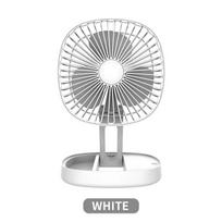 Desktop Wall Mounted Mini  Electric Fan USB Rechargeable Foldable Air conditioner Summer Camping 1200Mah Portable Small Fans balta