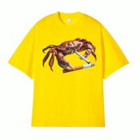 Funny Meme Smoking Kils Smoking Crab Unisex Tee Unisexs Clothing Vintage Pure Cotton T Shirts Humor Comfort ONeck Cartoon Tshirt S