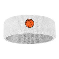 Sweat Absorbing Cartoon Sports Headband Soccer Printed Polyester High Elasticity Sweatband Wicking Soild Color