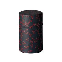 Noguchi Tea Garden Tea Washi Paper with Inden Japanese Dragonfly Made in Stylish Kumatarō Canister, 150g, Covering, (Traditional Leather) Pattern, juoda
