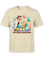 Biologist Tshirt Collection Bacteria Whisperer Tshirt Unisex S