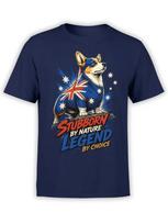 Aussie Legend Corgi TShirt Unisex S