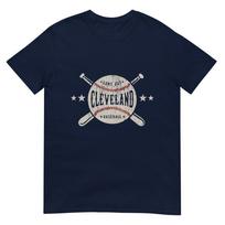 Cleveland Ohio Oh Tshirt Vintage Baseball Graphic Tee Tshirt S