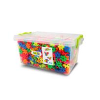 Konstrukciniai kaladėlių rinkiniai Meli Neon Basic Edu - 1200 vnt.