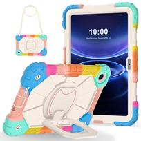 Silicone+PC Tablet Cases for 9.7'' Xiaomi Poco Pad C1/Redmi Pad 2 SE 9.7 Case Shockproof Cover Portable Rotate Stand Shell Redmi Pad 2 9.7inch