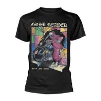 Men's Grim Reaper Fear No Evil T-shirt XX-Large Black S