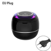UV Light Ultrasonic Retainer Cleaner Mini Portable Denture Cleaner Jewelry Cleaner  For Dentures Black EU Plug