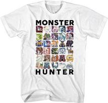 Monster Hunter Let's Hunt Capcom Video Game Men's T Shirt L