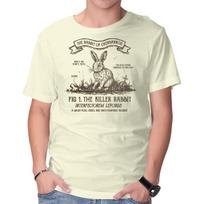 Unisex Crew Neck T-Shirt The Rabbit Of Caerbannog Graphic Short Sleeve Casual Tee L