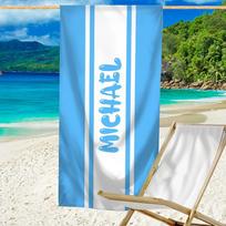 Personalized Beach Towel Custom Name/Logo Oversized Microfiber Quick-Dry Towel Summer Party Gift For Beach Swimming Bath Sports 50x100 CM
