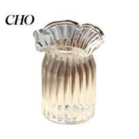 Dandelion Glass Sculpture Mini Flower Decoration Hand Blown Faux Crystal Plants Lifelike Flowers Small Vase Ornament for Mother's Day Birthday T