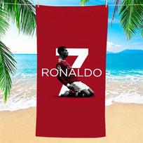 Football C-Cristianos  R-Ronaldoo  C-Cr-R7 Towel Microfiber Beach Towel, Quick-Dry, Sand-Free, Ultra-Fine Fiber, Super Soft. 60x35CMSYJ60