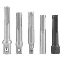 5pcs Steel Socket SDS Chuck Adapter SDS Plus Hexagonal Extension Adapter  For Drilling Machine