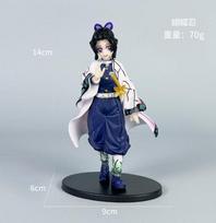 Set Demon Slayer Figure Kamado Tanjirou Nezuko Agatsuma Zenitsu Hashibira Inosuke Giyuu Shinobu PVC Action Figure Model Toys