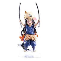 Demon Slayer Kamado Nezuko Anime Figure Cos Hashibira Inosuke Kimetsu No Yaiba Figures Kawaii Cute Figurine Statue Model Toy Dol no box