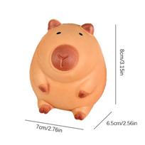 Mielas animacinis filmas „Capybara Mochi“ gnybiamas žaislas, gniuždantis žaislas, lėtai atšokantis dekompresinis žaislas, atpalaiduojantis ranką, atpalaiduojantis dovanos