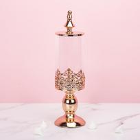 European Style Sugar Bowl Wedding Dessert Table Decoration Arrangement Glass Candy Jar Snack Biscuit Storage Tank Home Storage
