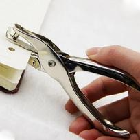 6mm Paper Single Hole Loose Leaf Punch Machine Paper Punches Pliers Tools Metal Hole Puncher Plier For Paper Craft