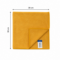 Mikropluošto šluostė M-Microfiber Premium, geltona, 5vnt