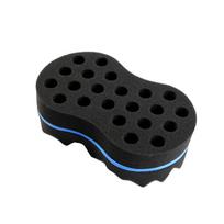 Sided Barber Double Sponge Hair Brush Braids Locking Twists Coil Afros Curl Wave