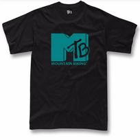 MTB T-Shirt Mountain Cycling Bike Bicycle Downhill Bike Rider Funny Tee XL