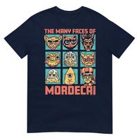 Dcc Unisexy Faces Of Mordecai Grid Funny Gamer Series Book Tshirt S