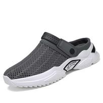 Vyriškos šlepetės Baseino šlepetės Plaukimo šlepetės Dizainerio sandalai Šlepetės Moteriški paplūdimio batai Teniso sodo avalynė Zapatos 39 pilka spalva