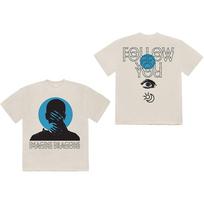 Men's Imagine Dragons Follow You (Back Print) Slim Fit T-shirt Medium Natural S