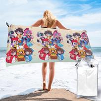 Compas Family  Beach Towel Soft Microfiber Quick Dry Absorbent Quick Towels For Mountain Climbing 70x140 cm