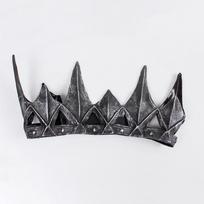 Vinyl Medieval Crown Headdress Wild Man Style Headpiece Medieval Cosplay Headpiece  Unisex 56-58cm