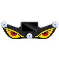 Devil Eye Car LED Light Solar & USB Dual Power Evil Eye Window Decor Light Wireless No Drill for Cars Windshield Rear Window