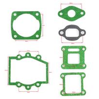 1Set 47cc 49cc MiniMoto Motorcycle Engine Gasket Set Kit for 2-Stroke Mini Dirt Pocket ATV Quad Moto Bike Motorbike Repair Parts žalia