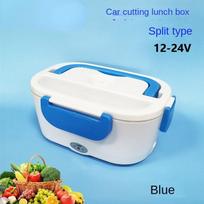 Dinnerware Travel Car Work Heating Bento Box Fast Heating Food container Electric Heated Lunch Box 12V 220V EU Plug Car 12V mėlyna