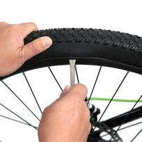 Nerūdijančio plieno dviračio padangos atidarytuvas laužtuvas dviračio padangos svirtis vamzdelio nuėmiklis įrankis MTB kelių dviračių ratų remonto įrankiai priedai black