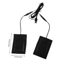 USB Clothes Heater Pad Electric Gloves Heating Pad 2 in 1 Winter Electric Heating Sheet Heating Warmer Pad For Vest Jacket juoda