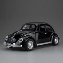 1:18 Scale Beetle 1955 300SL Models Vintage Car Toys Alloy Diecast Car Rubber Tires Pull Back Birthday Vehicle Gifts for Friends
