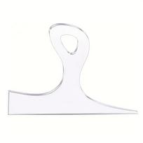1 Pc Clear Acrylic Large Cutting Board Handle Template, Blank Acrylic Kitchen Cutting Board Handle Guide Tool style 1