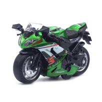 1/14 Imitacinis motociklas su atitraukimo mechanizmu, LED šviesomis, muzika ir mokymosi funkcijomis, vaikiškas žaislas žalia