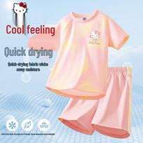Hello Kitty Girls' Summer Quick-Dry Sportswear Set 150