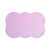 Multi-Color Silicone Pet Bowl Pad Waterproof Dog Food Bowl Mat Cat Feeding Mat  Home violetinė