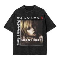 Silent Hill Washed Cotton T-Shirt L