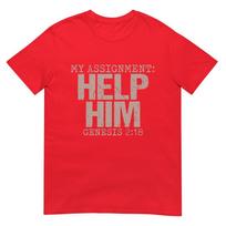 My Assignunisext Help Him Genesis 218 Christian Faith Tshirt S