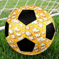 1pc Popcorn Party Soccer Balls Size 5 Machine-Stitched Ball, Sports League Outdoor Match Football Training Ball Futbol Voetbal. Q261571 Size 5