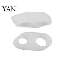 1 Pair Silicone Gel Little Toe Separator Hallux Valgus Bunion Guard Foot Care balta