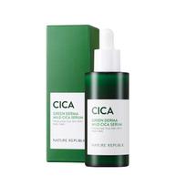 NATURE REPUBLIC OFFICIAL Green Derma CICA Serum 50ml Care Series Ingredients Moisturizing Skin Soothing Trouble Korean Cosmetics Centella Asiatica
