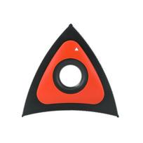 Pet Hair Remover Tool Cat Dog Bed Hair Remover Brush Household Carpet And Sofa Clothes Triangular Hair Adhesive oranžinė