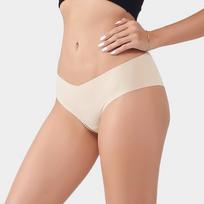 Panty of Girls Women's Seamless Panties Low-rise Sexy Shorts Sewing Ice Breathable Panties Woman Panties S smėlis
