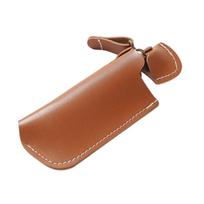 Compacts Lighter Protect Cover Leather Lighter Protector Holder Sheath With Safety Hook Attachments For Easy Portability